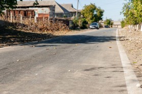 FOTO // Încă două străzi modernizate în Congazcicul de Sus din Găgăuzia. Proiect realizat cu susținerea echipei lui Șor